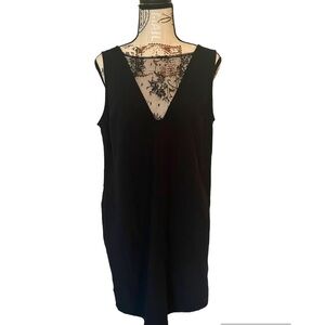Abercrombie & Fitch Black Lace Detail Dress